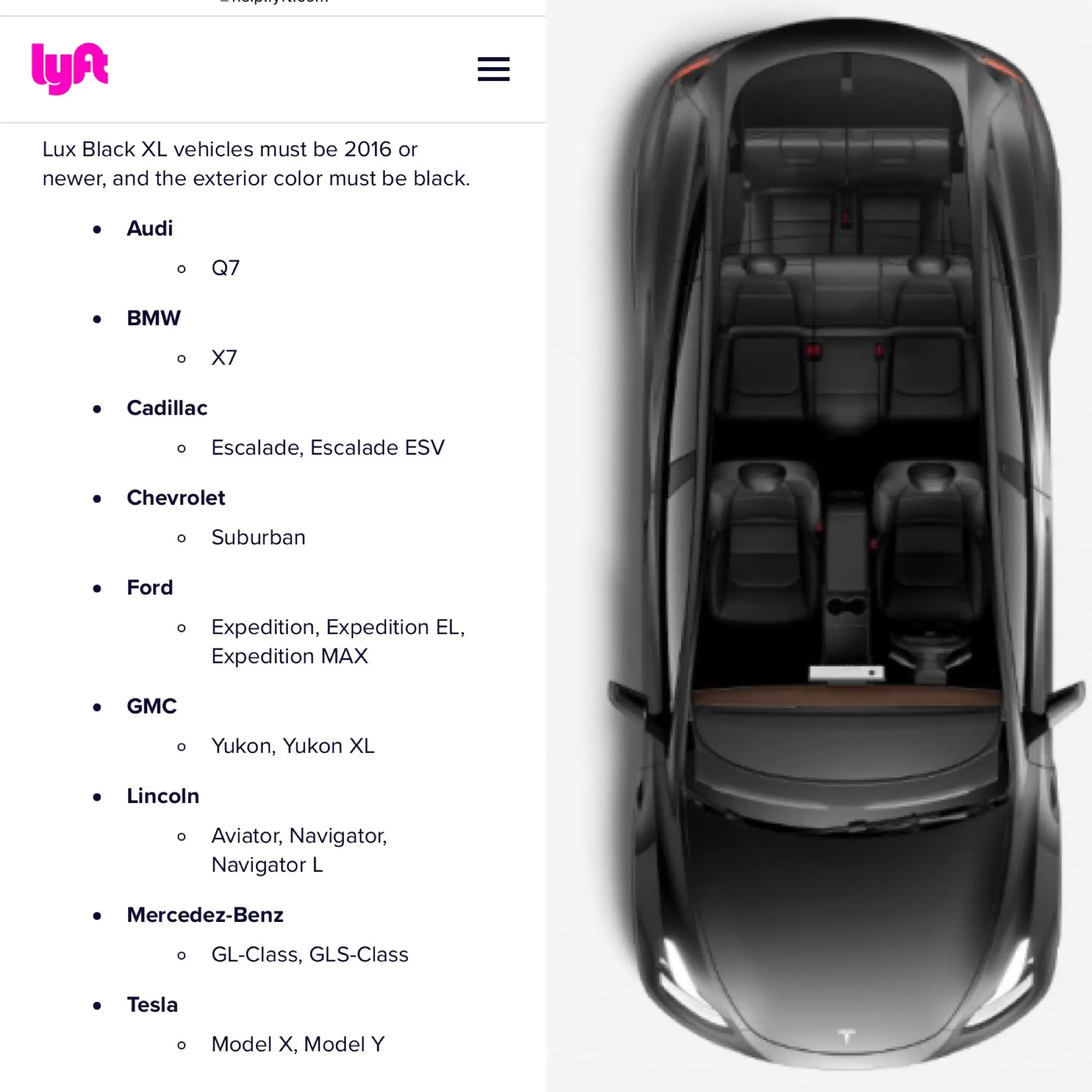 What is Lyft XL?