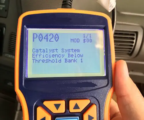 How to Fix P0420 Engine Code?
