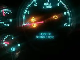 Service Stabilitrak error