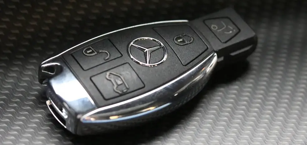 Mercedes key fob