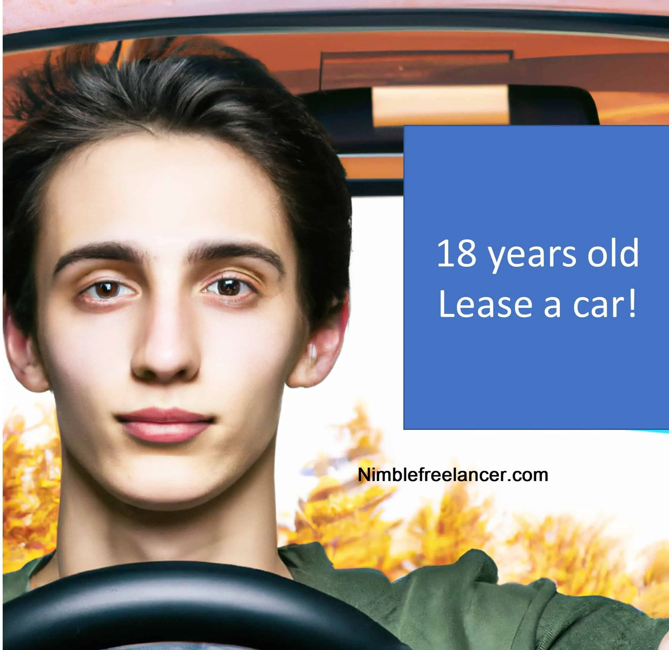 lease a car as 18 years old 